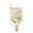 Large Lettered Pickleball Paddle - Gold Plate - 10-1034-0-gp