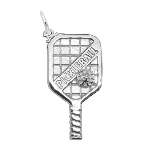 Large Lettered Pickleball Paddle - Sterling Silver - 10-1034-0-ss