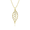 Leaf Pendant 38mm, Hawaiian Inspired  Pendant, FMP-0083