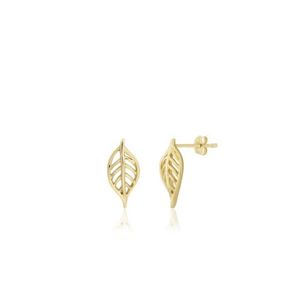 Leaf Post Earrings