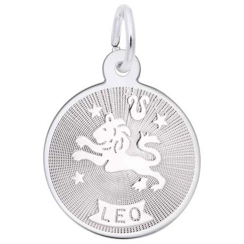 Leo Charm 14K While Gold - 10-4587-0-14KW
