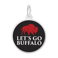 Let's Go Buffalo Black and Red Disc