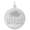 Lets Go Buffalo Disc Charm  - 14K White Gold  - 10-1072-0-14KW