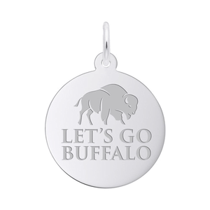 Rembrandt Let's Go Buffalo Charm Sterling Silver - 10-1072-0-ss