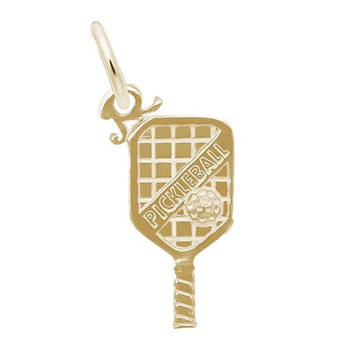 Lettered Pickleball Paddle - 10K Yellow Gold - 10-1028-0-10k