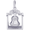 Liberty Bell Charm Silver - 10-3504