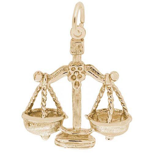Libra Charm 10K Gold - 10-4139-0-10K
