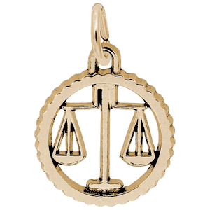 Libra Charm Gold Plated - 10-4549-0-GP