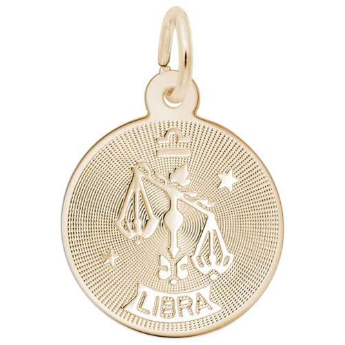 Libra Charm Gold Plated - 10-4589-0-GP