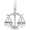 Libra Charm Sterling Silver - 10-4139-0-SS