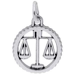 Libra Charm Sterling Silver - 10-4549-0-SS