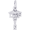 Licensed Practical Nurse Charm White Gold - 10-4151