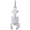 Lobster Charm Silver - 10-0506