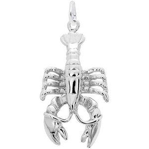 Lobster Lrg. Charm Sterling Silver - 10-1545-0-SS