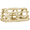 Lobster Trap Bead Charm - 10K Gold