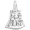 Love Live  Laugh Charm White Gold - 10-7837