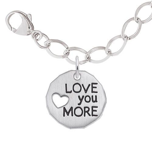 Love You More Bracelet Set - Sterling Silver  - 27-1558-104-SS