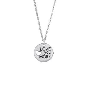 Love You More Necklace Set - Sterling Silver - 29-1558-87-SS