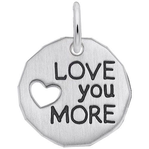 Love You More W/9152 Necklace  - Sterling Silver  - 28-1558-52-SS