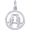 Lovebirds Charm White Gold - 10-0144