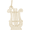 Lyre Charm 14K Gold - 10-1410