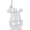 Lyre Charm White Gold - 10-1410