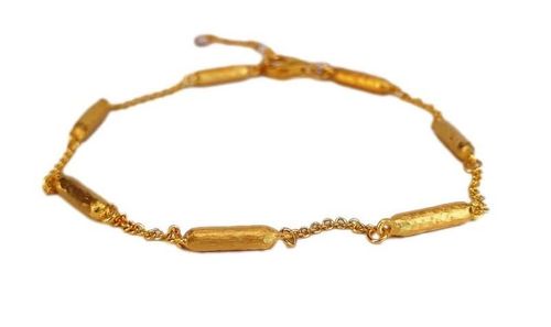 Marika Desert Gold Matching Bracelet with M-8414 Necklace