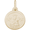 Madonna And Child Charm 14K Gold - 10-4436