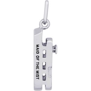 Maid Of The Mist Charm - Sterling Silver - 10-3840