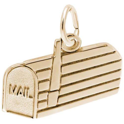 Mail Box Charm 14K Gold - 10-2997-0-14K