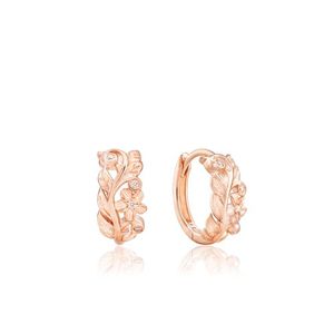 Maile Huggie Earrings, Hawaiian Inspired  Earrings, FME-0033/RG