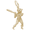 Male Baseball Player Charm 10K Gold - 10-1786