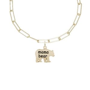 Mama Bear Necklace Set - Gold Plated - 29-1822-310-GP