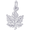 Maple Leaf Charm Silver - 10-0103