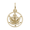 Maple Leaf Small Ring Charm - Gold Plated - 10-0102-gp