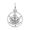 Maple Leaf Small Ring Charm - Sterling Silver - 10-0102-s