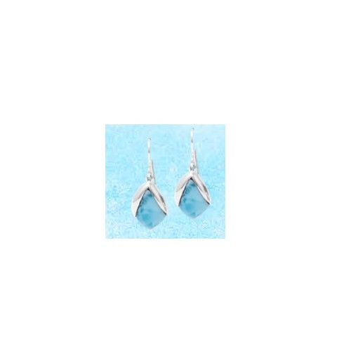 Mar Azul Carmen Larimar Earrings  - MAL151SE