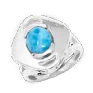 Mar Azul Larimar Roxanne Rings 8.0  - MAL133SR80