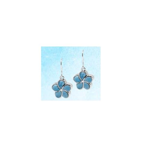 Mar Azul Primavera Larimar Earrings  - MAL143SE