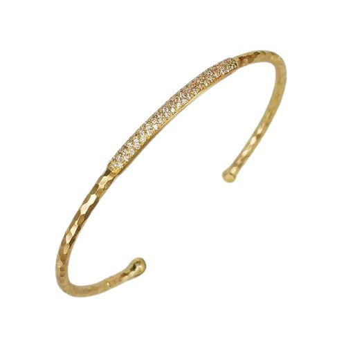 Marika Desert Gold 14k Gold Bangle Bracelet - 7707
