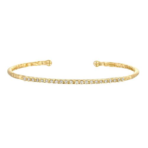 Marika Desert Gold 14k Gold Bangle Bracelet - 7725