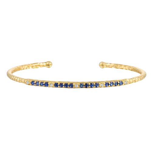 Marika Desert Gold 14k Gold Bangle Bracelet - 7922