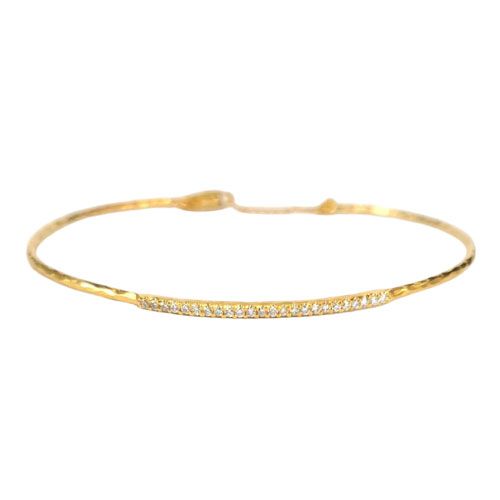 Marika Desert Gold 14k Gold Bangle Bracelet - 8121