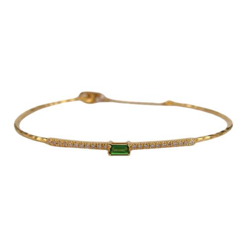 Marika Desert Gold 14k Gold Bangle Bracelet - 8226