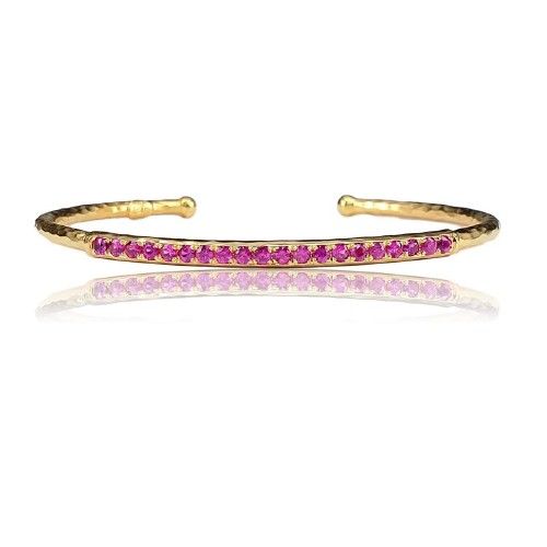 Marika Desert Gold 14k Gold Bangle Bracelet - 7905
