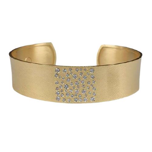 Marika Desert Gold 14k Gold Cuff Bracelet - 5333
