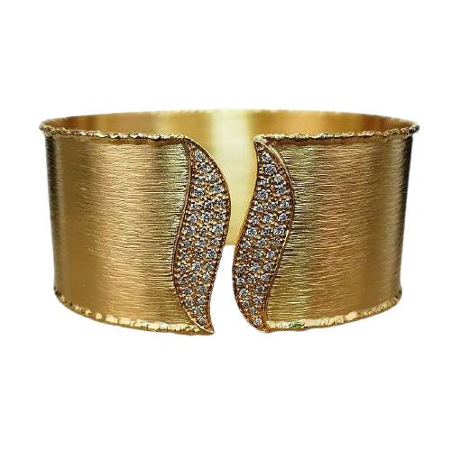 Marika Desert Gold 14k Gold Cuff Bracelet - 7901