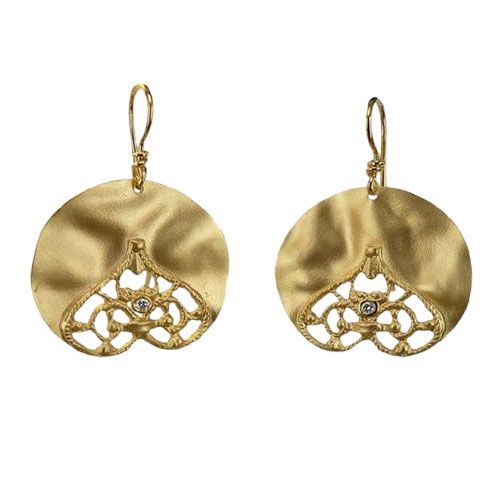 Marika Desert Gold 14k Gold Earring - 2967
