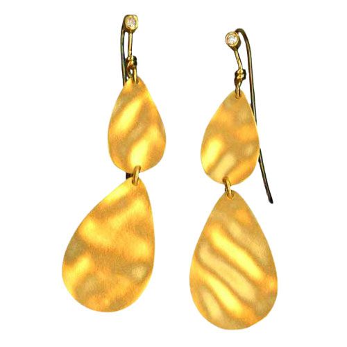 Marika Desert Gold 14k Gold Earring - 3170