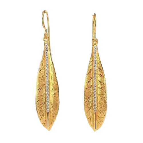 Marika Desert Gold 14k Gold Earring - 6333